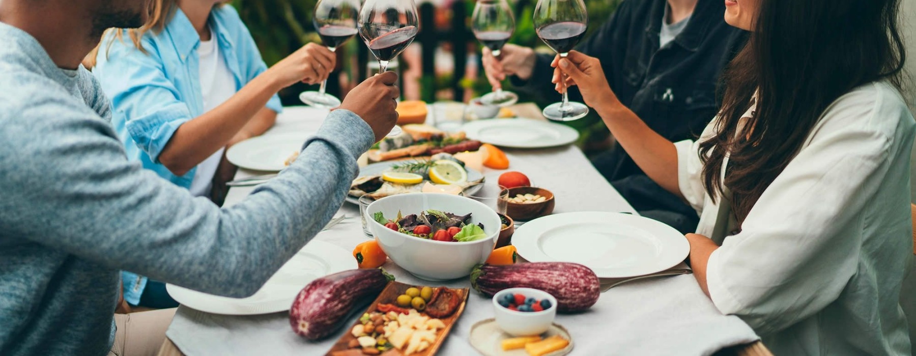 a group around a table