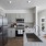 Kitchen with Island and Smart Stainless Steel Appliances